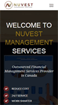 Mobile Screenshot of nuvest.net